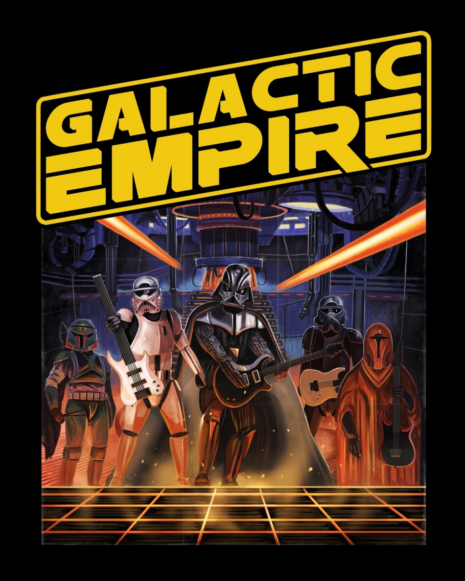 Galactic Empire covers the Star Wars main theme metal-style