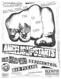 Angelic Upstarts, Wasted Youth, SS Decontrol, Mad Parade, Uniform Choice