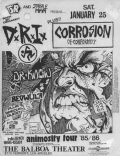 DRI, Corrosion of Conformity, Dr. Know, Beowulf