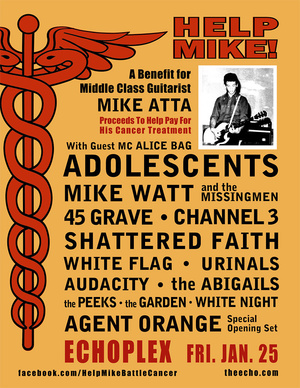 A Benefit For Middle Class Guitarist Mike Atta: Proceeds To Help Pay For Cancer Treatment
