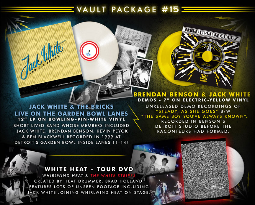 Jack White Releasing Early Recordings, White Stripes Footage in Third Man Vault Package
