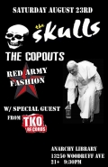the skulls, the cop-outs, red army fashion