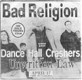Bad Religion, Dance Hall Crashers, Unwritten Law