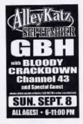 Bloody Crackdown, Gbh, Channel 43