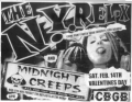 NY Rel-X, Midnight Creeps, Slunt, Lady Unluck, Devil Kit, The Vibration