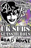The Adicts, UK Subs, The Glass Heroes