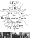 The Grey Line, The Drive, After Prior Day