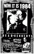 Dead Kennedys, TSOL, Butthole Surfers, Feedrz, Offenders