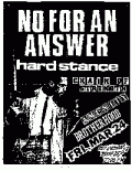 No For An Answer, Hardstance, Chain of Strength, Amenity, Brotherhood