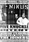 F-Minus, Five Knuckle Intent, The Joiners