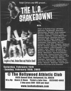 LA Shakedown - Event Overview