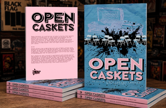 Pencey Prep Founding Members Reunite for Open Caskets Graphic Novel