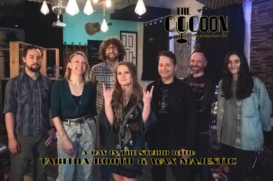 TABITHA BOOTH AND WAX MAJESTIC PREMIERE SHORT DOCUMENTARY ON THEIR TIME WITH COREY ZACK AT COCOON RECORDING STUDIO