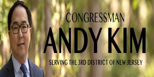 New Jerseyans - VOTE for Congressman Andy Kim in November US Election