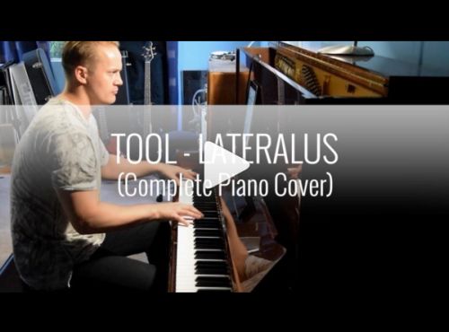 Canadian musician Colin Everall covers Tool solo on piano