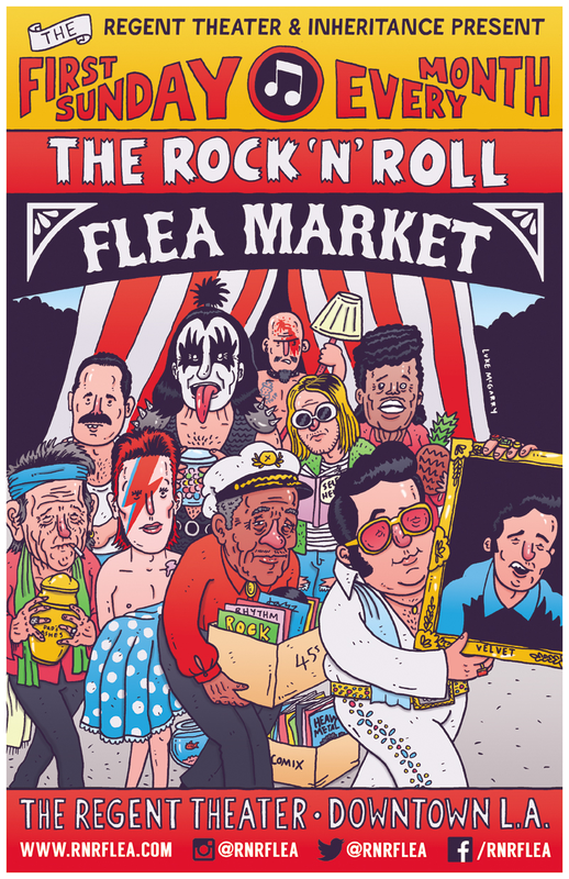 The Rock ‘N’ Roll Flea Market At The Regent