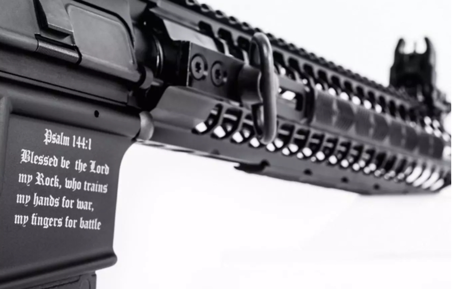 The ‘Crusader’ AR-15 is the Literal Embodiment of Christian Nationalist Violence