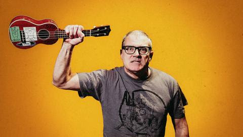 Milo Aukerman, from the Descendents Release Political Uke Record