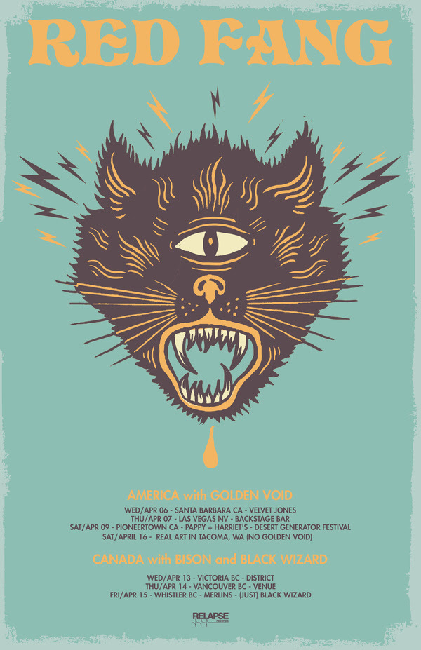 Red Fang In The Studio & Announce Tour Dates