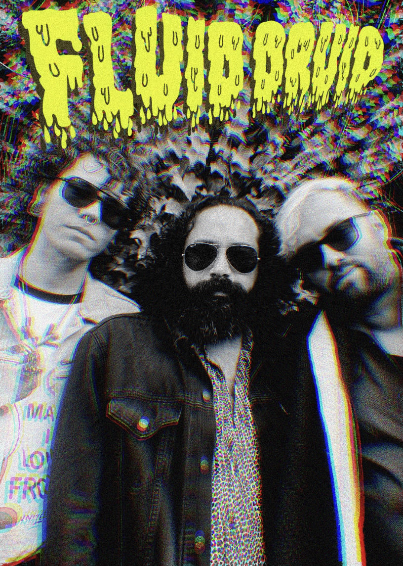 Portland Psych Rockers Fluid Druid Deliver Fuzzed-Out Debut Drippy Neon Monster