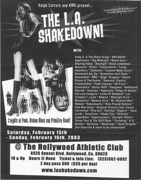L.A. Shakedown 2003: The Event