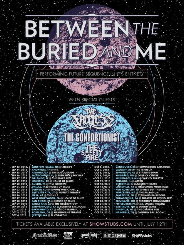 The tour poster
